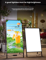 Vente chaude, prix d'usine en gros, cadre décoratif rectangulaire en aluminium, support de panneau, support d'affiche, publicité extérieure