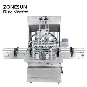Machine de remplissage servo ZONESUN ZS-SV4GB pour crème fouettée, ketchup, sauce chili, shampoing, confiture - Product Image 5