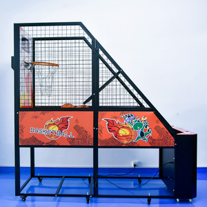 Máquina de Baloncesto Arcade Operada con Monedas para Adultos, Personalizada de Fábrica, Venta al por Mayor, Fabricada en Metal con Proyector - Product Image 2