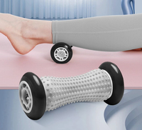 Massage musculaire tissulaire Portable voûte plantaire et douleur au talon outil de réflexologie des pieds rouleau de Massage des pieds pour le soulagement de la fasciite plantaire