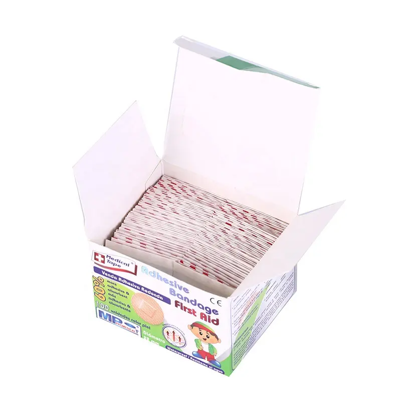 Family medical supplies first aid adhesive bandage customized packaging boxes