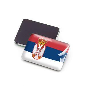 Autocollant souvenir de voyage personnalisé de haute qualité, Belgrade, Serbie, aimant pour réfrigérateur - Product Image 5