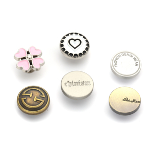 Custom Design Zinc Alloy Jeans Tack <b>Buttons</b> Antique Plating Metal <b>Buttons</b> for Denim Pants Jacket Garment Hardware - Product Image 3