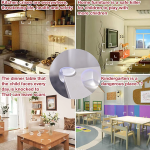 Wholesale Table <strong>Corner</strong> Protection Devices Transparent Protective Device for <strong>Corner</strong> <strong>Protectors</strong> of Household Tables - Product Image 2