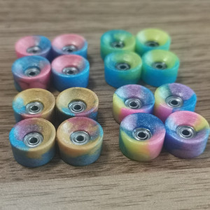 Ruedas para monopatín con forma de cuenco ABEC, ruedas para diapasón, 7 rodamientos, nuevo - Product Image 1