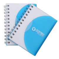 Cadeaux promotionnels couverture PP personnalisée mini notebook vente en gros