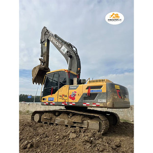 Excavatrice d'occasion 22 tonnes EC220 EC220DL VOLVO 220 d'occasion pour l'exploitation minière et la construction - Product Image 1