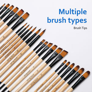 BOMEIJIA usine ventes Premium 6 pièces ensemble pinceaux de peinture ensemble pour professionnel acrylique <span class=keywords><strong>aquarelle</strong></span> peinture Art matériaux - Product Image 3