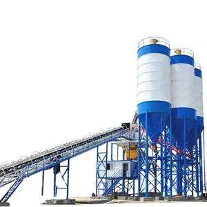 New Ready mix concrete batching plant equipment with gallery