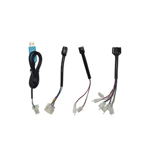 Votol EM50-4 DC 72V 195A Peak ตัวควบคุมที่สามารถโปรแกรมได้กับ LIN 2000W E-สกู๊ตเตอร์มอเตอร์ขั้วต่อ RVVP 10*0.5มม. สายเคเบิลด้านหลัง - Product Image 6