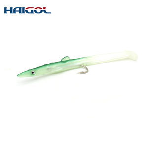 Señuelo de Pesca HAIGOL <span class=keywords><strong>para</strong></span> Agua Salada, 10 cm, Señuelo de Pesca de PVC <span class=keywords><strong>para</strong></span> Lubina, con Anzuelo Afilado, Cebo Artificial de <span class=keywords><strong>Sardina</strong></span> - Product Image 5