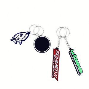 พวงกุญแจ PVC ของขวัญเพื่อธุรกิจสินค้าส่งเสริมการขายโลโก้ตามสั่ง - Product Image 5