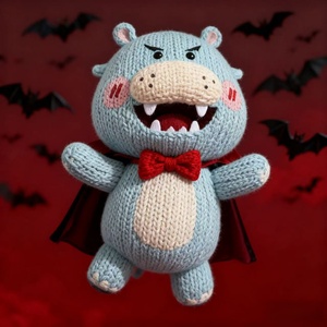 Kiva Birus Não Rìu Đáng Yêu Handmade Dệt Kim Búp Bê-Polyester Chất Liệu Động Vật & Chủ Đề Thiên Nhiên Hoàn Hảo Halloween Quà Tặng - Product Image 6