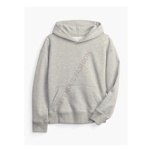 Logotipo personalizado Otoño e Invierno Estilo Premium Sudadera con capucha Niños Impresión personalizada Sudaderas con capucha para niños Comodidad diaria - Product Image 1