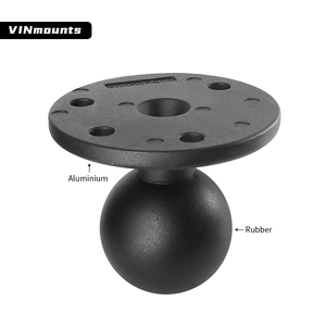 VINmounts ฐานยึดหัวบอลขนาด 2.25 นิ้ว หรือ ขนาด D ทำจากอะลูมิเนียมเกรดสำหรับงานทางทะเล สำหรับยึดจอแสดงผล/เครื่องจักรกลการเกษตร รุ่น VIN-D-003 - Product Image 3