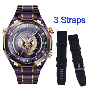 นาฬิกาอัจฉริยะ SK55 <span class=keywords><strong>Pro</strong></span> Luxury หน้าจอ AMOLED 1.53 นิ้ว พร้อมไฟฉาย โทรออกได้ทันที รับข้อความ รองรับโหมดกีฬาหลากหลาย สำหรับผู้ชายและผู้หญิง - Product Image 3