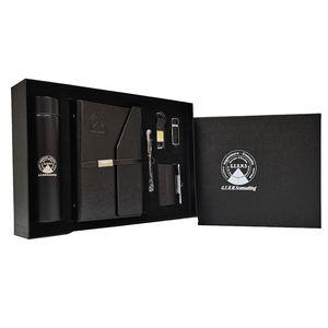 Bolígrafo de libro de notas con logotipo personalizado, conjunto de regalos de negocios para ejecutivos, hombres y mujeres - Product Image 1