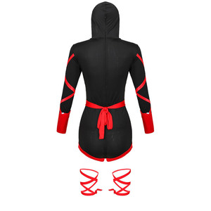 Femmes chaudes adulte <span class=keywords><strong>Sexy</strong></span> Ninja Costume Anime Dragon samouraï Ninja Cosplay combinaison uniforme <span class=keywords><strong>Sexy</strong></span> Costume - Product Image 5