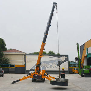 Grue araignée suspendue multifonctionnelle Changsheng, grue à chenilles, 5T, approvisionnement direct d'usine, espace restreint, télécommande, petite grue - Product Image 4