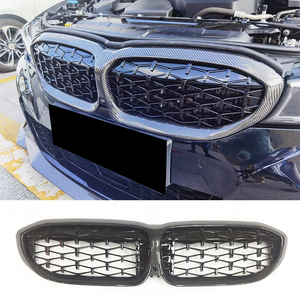 <span class=keywords><strong>3</strong></span>-serie G20 Diamond Style Carbon Fiber Grilles Auto-onderdelen Front Center Grille Carbon Fiber Grill Geschikt voor BMW 2019-2022 - Product Image 5