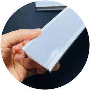 Profil en silicone à bande flexible Profil en silicone à canal de tube de couverture Profil en silicone 40x20mm Profil en silicone pour diffuseur Led pour éclairage Led - Product Image 3