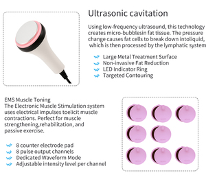 Máquina de Cavitación Multipolar RF 40K de Alta Calidad para Esculpir el Cuerpo y Tratamiento de Pérdida de Peso, Dispositivo EMS Profesional - Product Image 3