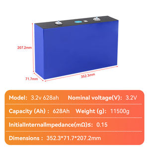 EU在庫MB56 628ah Lifepo4 15000 + ディープサイクルグレード新品バッテリーLF560K 587AH 580AHプリズマティックリチウムイオン電池 - Product Image 2