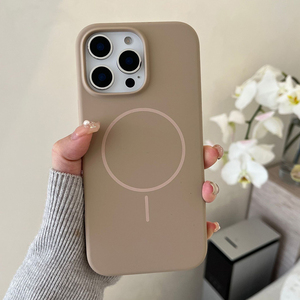 เคสซิลิโคนแม่เหล็กสำหรับ <span class=keywords><strong>iPhone</strong></span> 12 13 <span class=keywords><strong>14</strong></span> 15 16 17 <span class=keywords><strong>Pro</strong></span> <span class=keywords><strong>Max</strong></span> สัมผัสหรูหรา สไตล์ Ins หลากสี ป้องกันกล้อง - Product Image 6