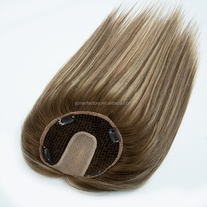 Extensiones de cabello con base de red para mujer, con flequillo, de cabello humano, con cierre de clip, ¡Gran oferta! - Product Image 3