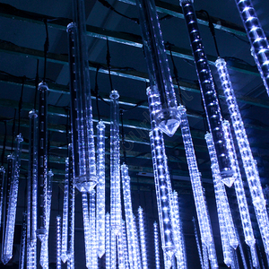 Lập Trình 3d RGB Pixel Dmx 3d Dj Đèn Led Mưa/Sao Băng Starfall Led Đèn Ống - Product Image 4