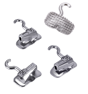 Gancho múltiple Bondable para <span class=keywords><strong>ortodoncia</strong></span> <span class=keywords><strong>con</strong></span> base de malla Gancho crimpable Unión directa de <span class=keywords><strong>ortodoncia</strong></span> Gancho múltiple bidireccional - Product Image 2