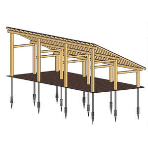 Vente chaude bon prix vis hélicoïdale perceuse à pieu pour sol solaire pilote <span class=keywords><strong>de</strong></span> pieu hélicoïdal à vis pour sol rocheux - Product Image 4