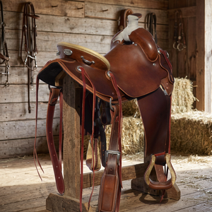 Silla de Montar de Cuero Personalizada de Moda 2018 para Caballo Mega Impex MI_4932 - Product Image 2