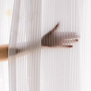 Dairui sang trọng Phantom Sheer rèm cửa cho <span class=keywords><strong>Windows</strong></span> với vòng dây giày dễ dàng cài đặt - Product Image 1