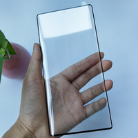 Film de protection en verre trempé pour téléphone portable 9H Dureté 3D Ultra-mince pour Samsung Note 10 Pro