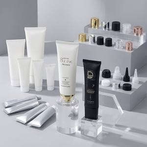 60ml 80ml 100ml 120ml 140ml Black PE <strong>Tubes</strong> with Screw Cap for Eye Cream Cosmetic Packaging 30mm Diameter De Gloss <strong>Vide</strong> - Product Image 1