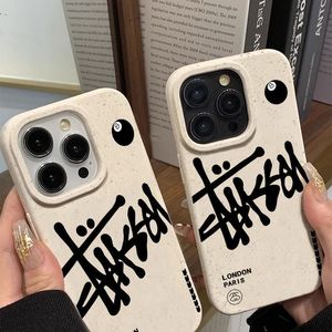 Coque <span class=keywords><strong>iPhone</strong></span> Minimaliste Peinte en Spray Motif Billard Anglais Style Urbain Tendance Compatible <span class=keywords><strong>iPhone</strong></span> 17 16 15 Pro Max - Product Image 4