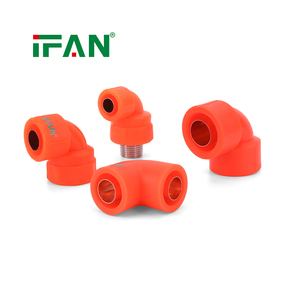 IFAN Fournisseur Professionnel de Raccords de Tuyauterie en Plastique PPR Orange Personnalisés <span class=keywords><strong>pour</strong></span> l'Eau, Coude et <span class=keywords><strong>Raccord</strong></span> en Cuivre PPR - Product Image 6