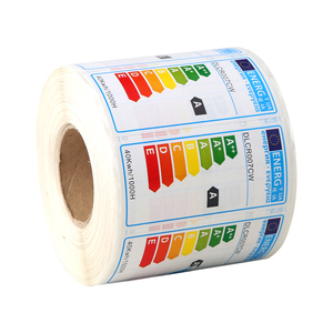 Autocollant d'efficacité énergétique de <span class=keywords><strong>réfrigérateur</strong></span>, étiquette de produit, étiquette imprimée personnalisée - Product Image 2