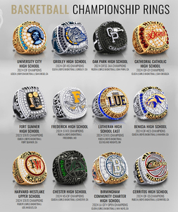 Bague de championnat personnalisée de haute qualité pour basketball, hockey sur glace, football, baseball, softball, pour enfants et jeunes équipes, avec boîte - Product Image 4