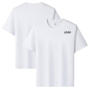เสื้อยืดผู้ชายผ้าโพลีเอสเตอร์คอตตอนไลโอเซลล์พิมพ์ลายคุณภาพสูง ระบายอากาศได้ดี เหมาะสำหรับออกกำลังกาย วิ่ง และใส่ได้ทั้งชายและหญิง - Product Image 4