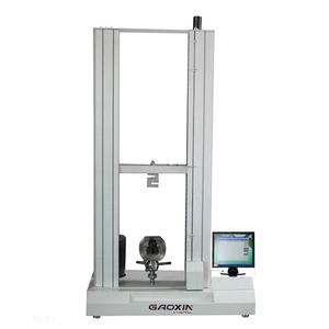 Machine d'essai de traction universelle à haute et basse température en acier inoxydable GAOXIN pour l'essai de fatigue du caoutchouc et du plastique ISO9001 - Product Image 5