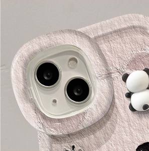 Gran oferta Panda Ear Doll soporte Invisible silicona Wave Edge TPU funda de teléfono para Vivo X50 X60 X70 <span class=keywords><strong>X90</strong></span> X100 S16 S17 S19 S20 - Product Image 5