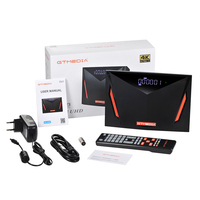 Décodeur V8 UHD 4 Go de RAM 4K DVB-S/S2/S2X, DVB+T/T2/ISDB-T/Câble (J.83A/C)/ATSC-C avec Wi-Fi intégré, idéal pour l'Asie et l'Afrique