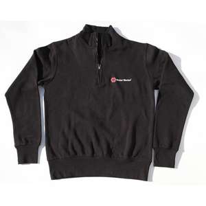 MISTER WORKER-Sudadera negra para trabajadores profesionales con Mister Worker-tm-brand MISTER WORKER WORKWEAR - Product Image 1