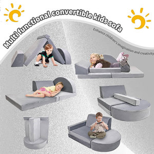 Children's <b>Sofa</b> Cushions High Density Foam DIY Combination Creative Seat For <b>Kids</b> Playroom - Product Image 2