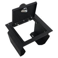 Kit d'accessoires pour console Toyota Hilux 2016-2024 Coffre-fort électronique Clavier Verrouillage Pistolet Stockage Coffre-fort Véhicule Intérieur Solution de stockage