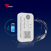 Capteur BLE IP67 moniteur de température étiquette indicateur de température sans fil enregistreur de données de température de la chaîne du froid pour congélateur intelligent