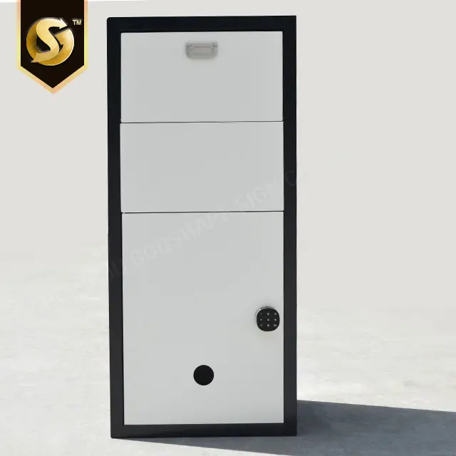 parcel drop box uk for home food delivery secure select parcel letter box with lock keys