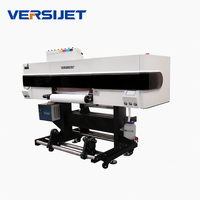 Printer UV DTF VERSIJET 60cm dengan Head Print I3200, Kontrol Tombol Tekan, Roll-To-Roll